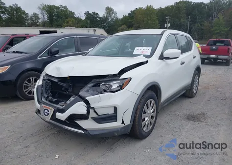 2018 Nissan Rogue S из США, поврежденный, VIN KNMAT2MV6JP535422